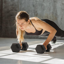 Load image into Gallery viewer, Hex-Shaped 35lb Dumbbell with Non-Slip Handle - Maximize Workout Potential