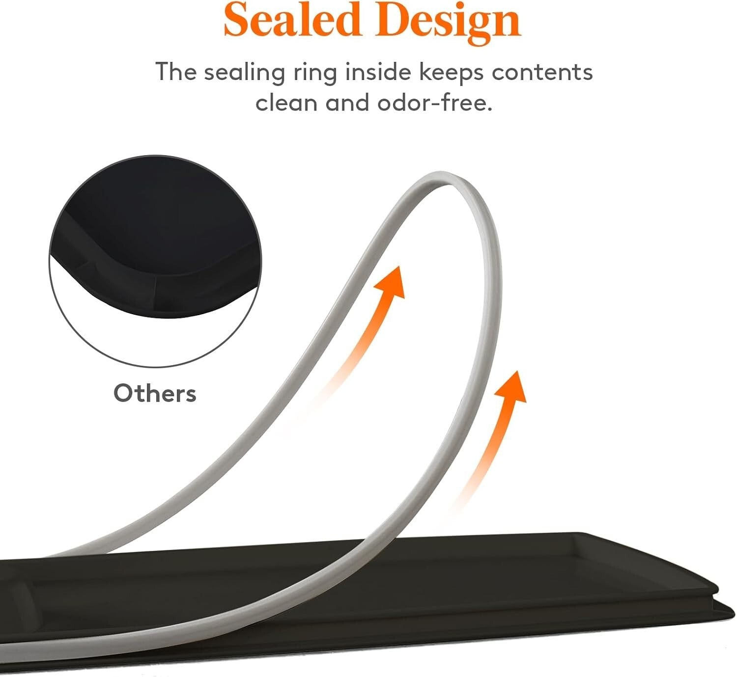 BPA-Free Grain Dispenser with Push-Button Seal - Ideal for Pantry Organization