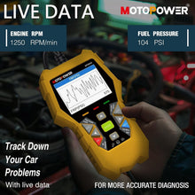 Load image into Gallery viewer, Lightweight Engine Code Scanner - All-in-One OBD II Diagnostic Tool for Easy Use