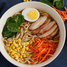Load image into Gallery viewer, Pack of 6 Gluten-Free Japanese Ramen Soy Ginger Chicken Broth, 26 fl oz