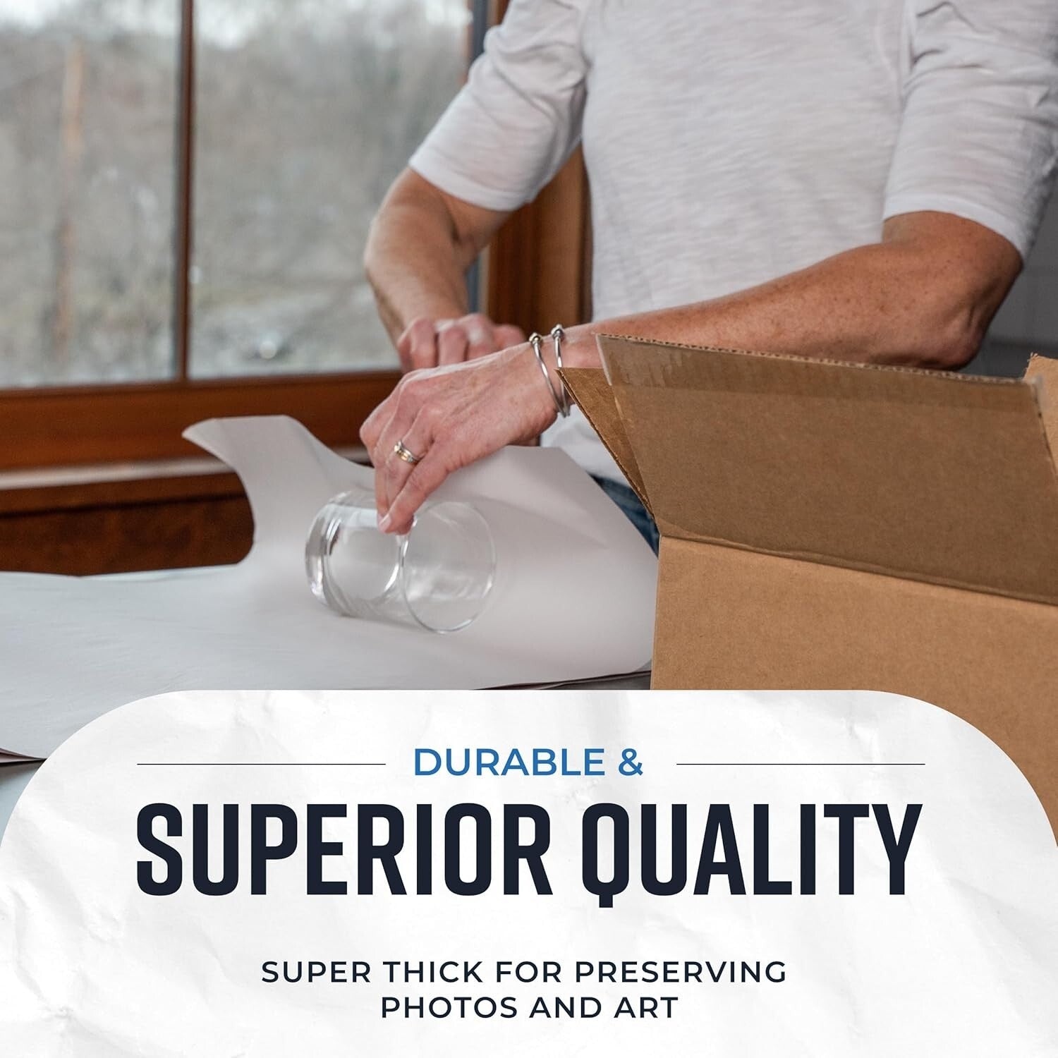 20lb Newsprint Packing Paper - 640 Sheets for Secure and Stress-Free Relocation