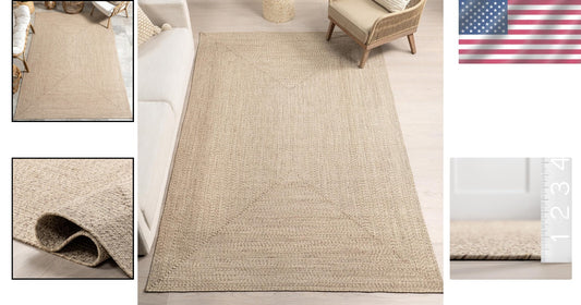 Sleek 2' x 6' Indoor/Outdoor Rug - Durable, Lightweight, and Easy Care Solution