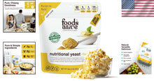 Load image into Gallery viewer, Non-Fortified Vegan Cheese Powder – 2 lbs Nutritional Yeast Flakes, Gluten-Free