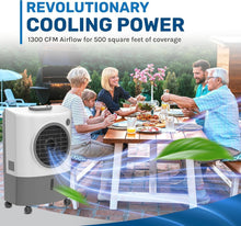 Load image into Gallery viewer, Lightweight Portable Evaporative Air Cooler - Energy Efficient &amp; User-Friendly