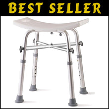 Load image into Gallery viewer, Adjustable Heavy-Duty Shower Chair - Perfect for Elderly &amp; Disabled Comfort
