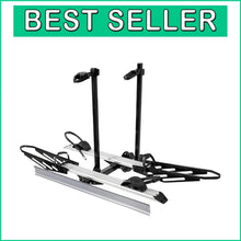 Load image into Gallery viewer, Heavy-Duty Bike Rack with Ramp - Ideal for Cars, SUVs &amp; RVs, 2-inch Receiver