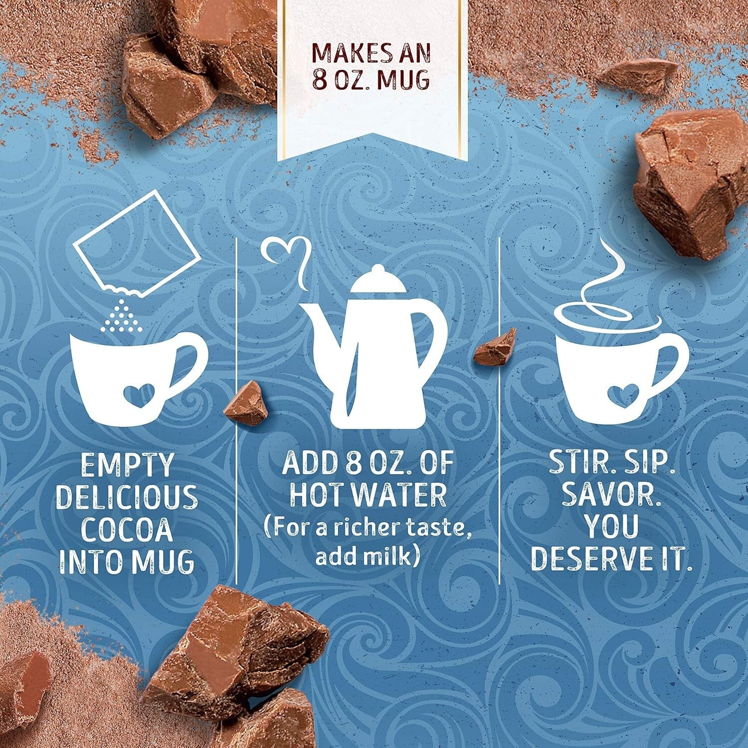 Warm & Cozy Hot Cocoa Mix Variety Pack, 12 Boxes - Perfect for All Occasions