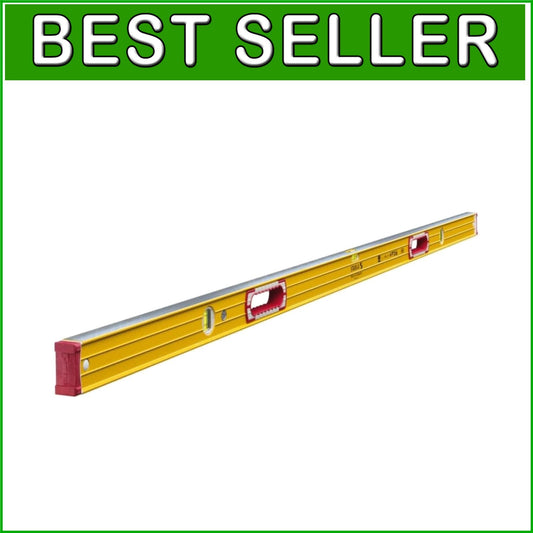 Clear Vial 72-Inch Builder's Level with High Strength Frame - Perfect for Pros