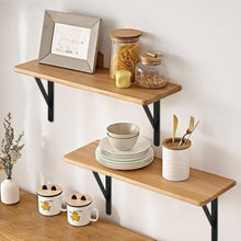Load image into Gallery viewer, Versatile Wall Shelf Brackets - 12 Pack L 14'' x H 10'' for Easy Installation