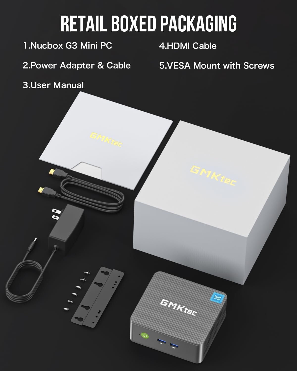 High-Performance Mini Desktop | 16GB RAM, 1TB NVMe SSD, Intel N150 4K Ready