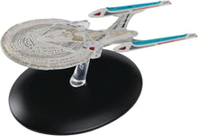 Load image into Gallery viewer, Die-Cast Star Trek U.S.S. Enterprise NCC-1701-E Miniature with Display Stand