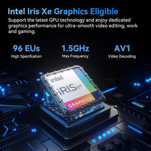 Load image into Gallery viewer, Compact 2025 IT13 Mini PC, Core i9, 32GB RAM, 1TB SSD, WiFi 6E, Dual 8K Support