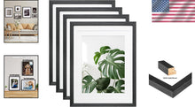 Load image into Gallery viewer, Versatile 12x16 Photo Frame Set of 4 - Perfect for Family and Friends Memories