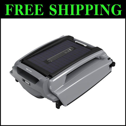 Advanced Solar Pool Skimmer with 30-Hour Battery Life & Easy Remote Control