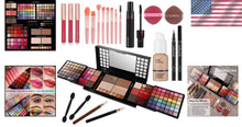 Load image into Gallery viewer, Elegant Makeup Gift Set for Women: All-in-One Case with Mirror and Tools
