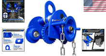 Load image into Gallery viewer, 1 Ton Heavy-Duty Chain Hoist Trolley - Ideal for Warehouses &amp; Construction Sites