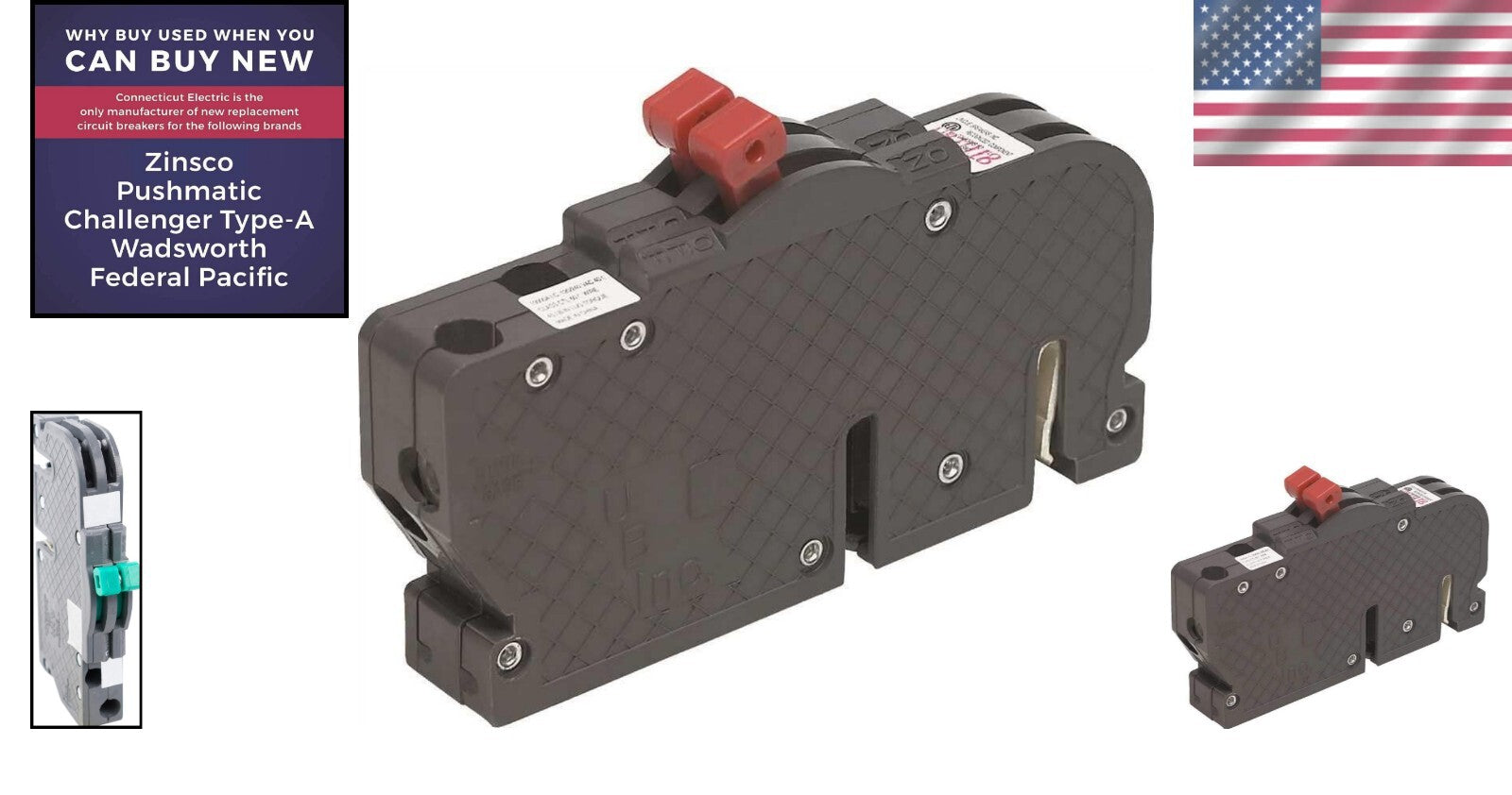 Durable 240 Volts Zinsco RC3830 Circuit Breaker - 30 Amp Electrical Replacement