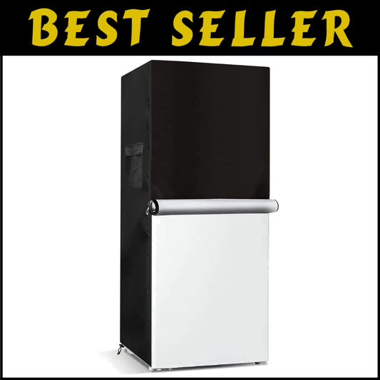Durable Waterproof Upright Freezer Cover with Storage Pockets - 24"Wx29"Dx61"H