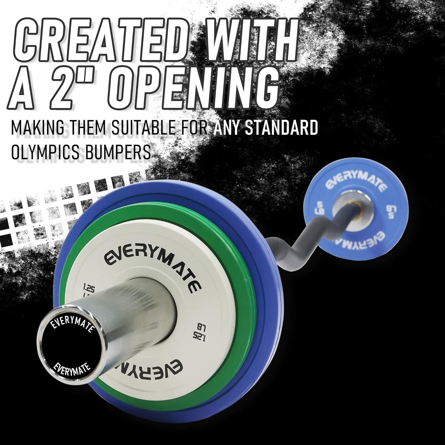 1.25LB, 2.5LB, 5LB Lightweight Bumper Plates Set - Perfect for Gradual Training