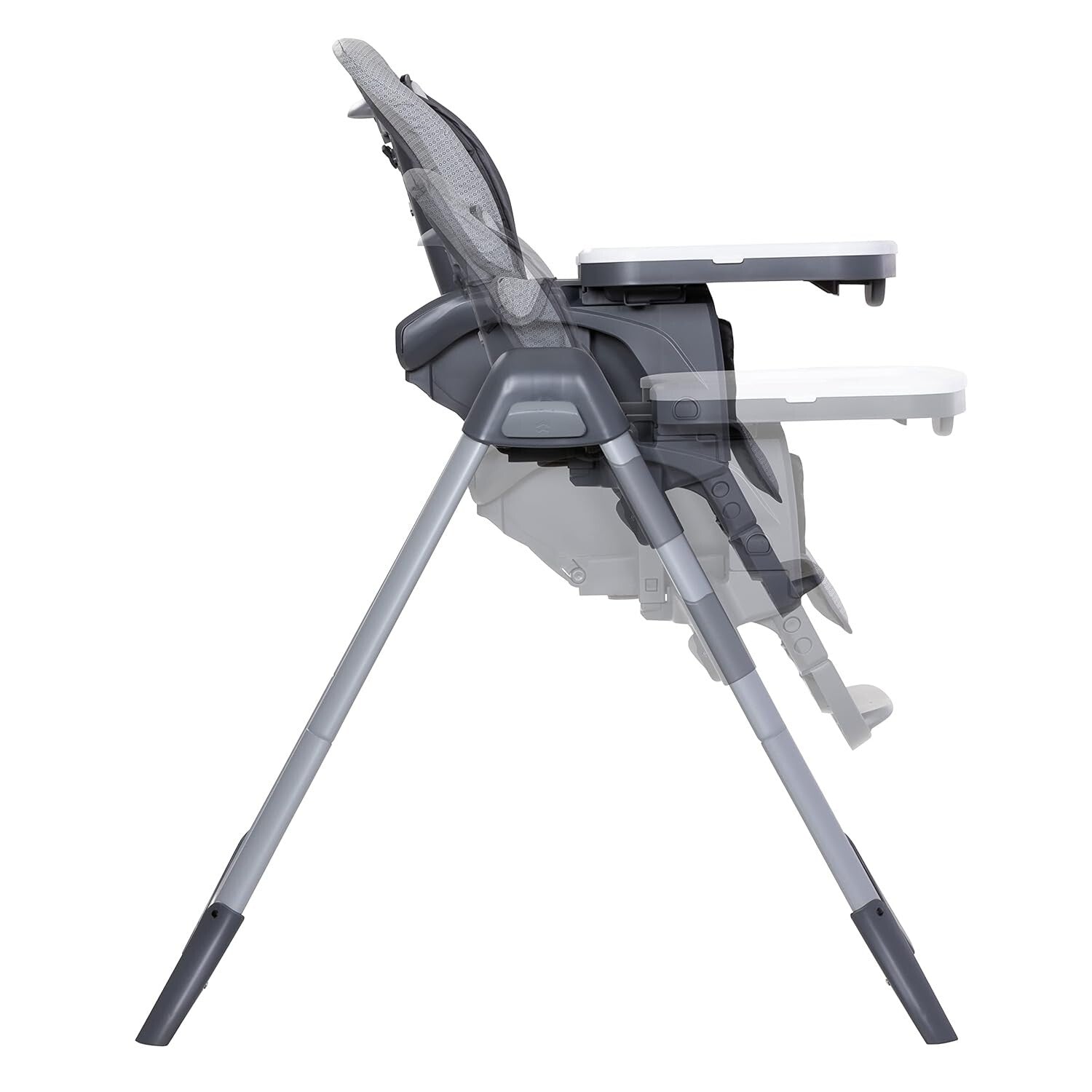 Sit Right 2.0 3-in-1 High Chair in Cozy Grey - Dishwasher-Safe & Adjustable