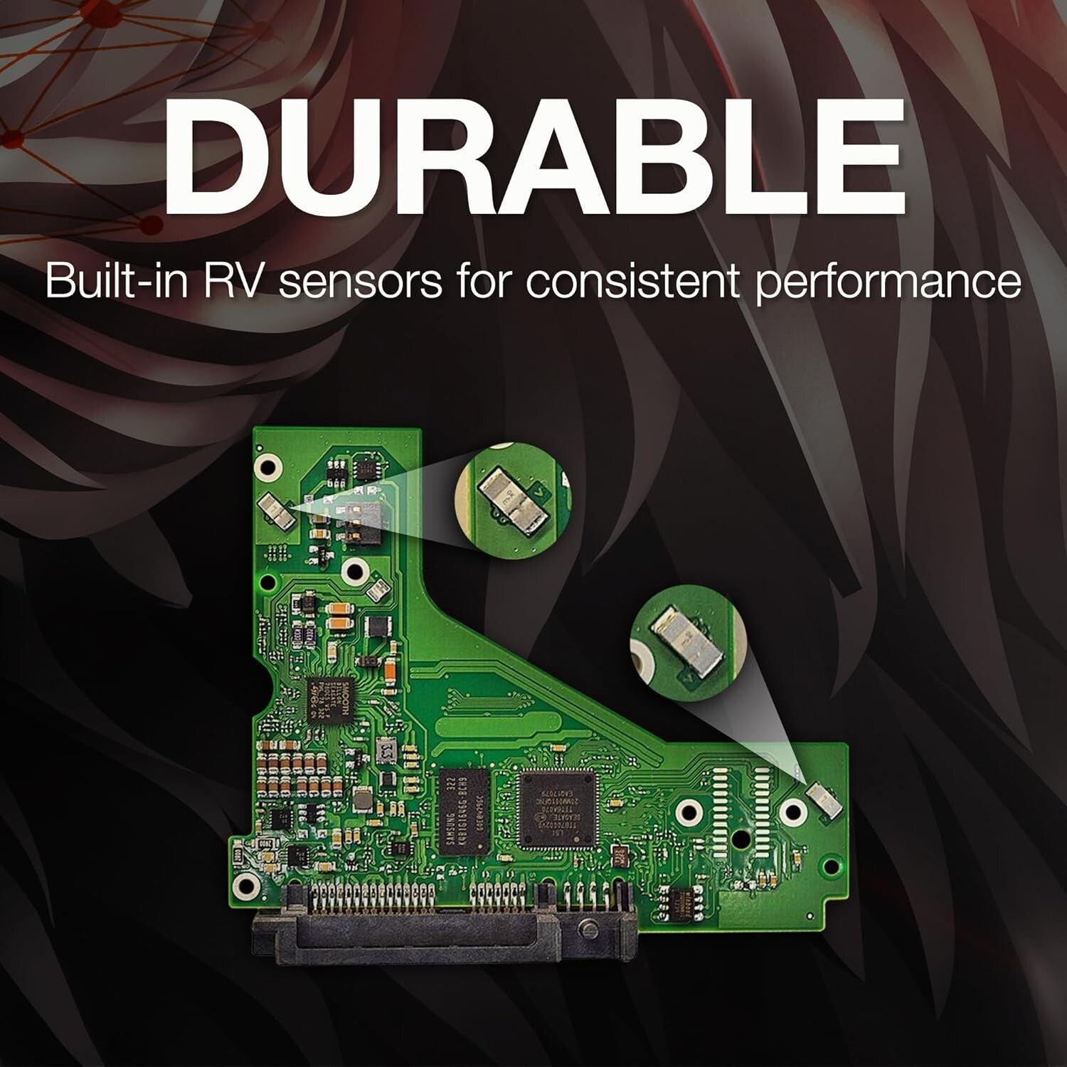 Reliable 12TB IronWolf HDD for RAID Network Storage - 5-Year Warranty Included