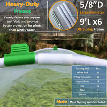 Load image into Gallery viewer, Rust-Free Garden Hoops DIY Kit - Easy Install for Flexible Grow Tunnel Designs