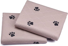 Load image into Gallery viewer, Large Waterproof 24x36 Inch Reusable Dog Pee Pads - 4-Pack Training Solution