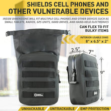 Load image into Gallery viewer, Military Grade Dry Shield MOLLE Faraday Pouch - Waterproof Signal Blocker