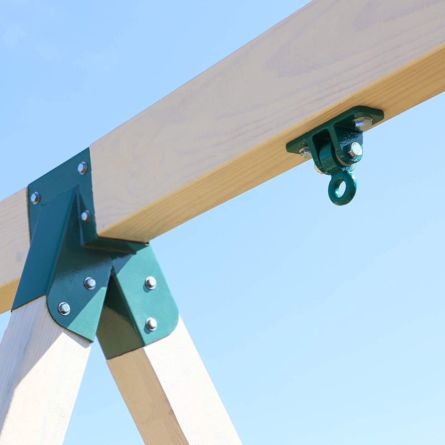 Durable 10000 lb Capacity Swing Hanger Set for Indoor/Outdoor Use, Pack of 4