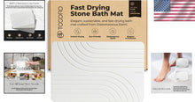 Load image into Gallery viewer, Luxurious Diatomaceous Earth Bath Mat - Quick Drying &amp; Non-Slip Sandstone Design