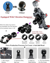Load image into Gallery viewer, Shockproof Motorcycle Phone Holder with 720° Rotation &amp; Secure Locking Design