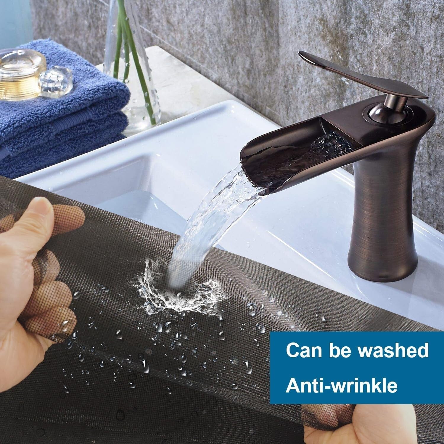 Flexible 36" x 100' Black Fiberglass Window Screen - Customizable Bug Prevention