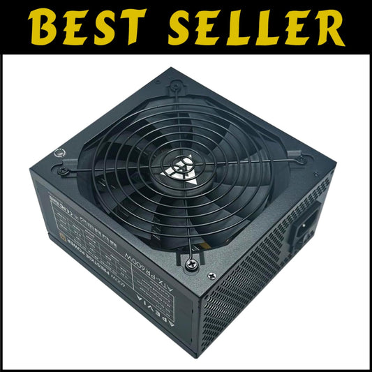 Prestige 600W Gaming PSU - RoHS Compliant ATX Power Supply with DC to DC Design