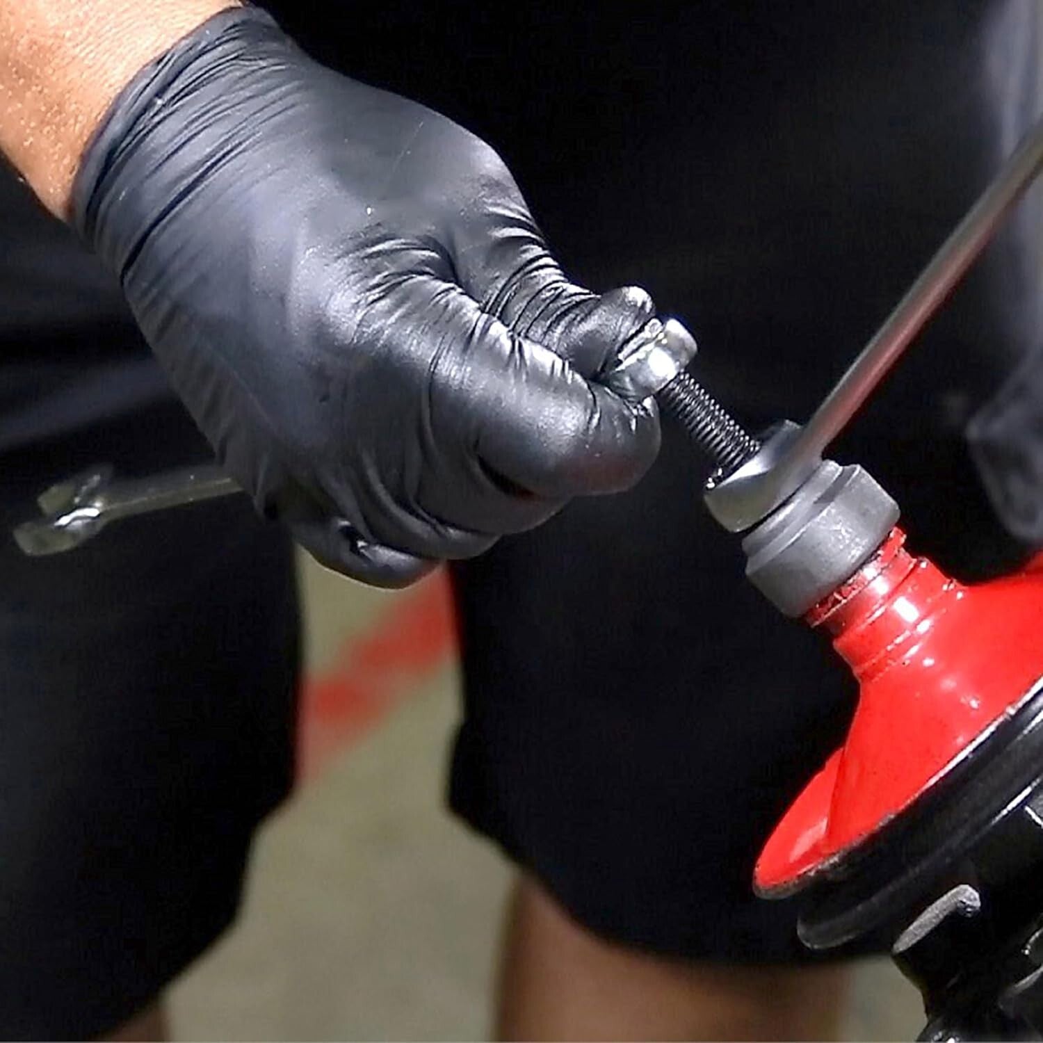 Compact Power Steering Pulley Puller Set with Steel Tools - For Most Vehicles