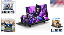 Load image into Gallery viewer, Portable 20'' 3D HD Phone Screen Magnifier for Movies &amp; Gaming - Foldable Design