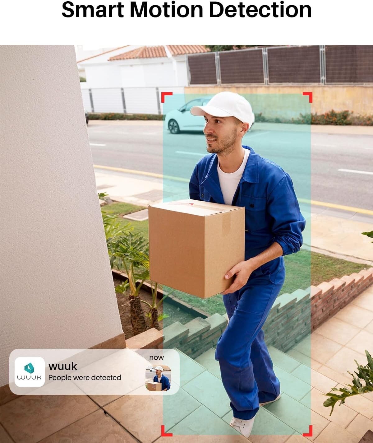 Advanced 2K Wired/Wireless Doorbell Camera with Night Vision & Motion Alerts