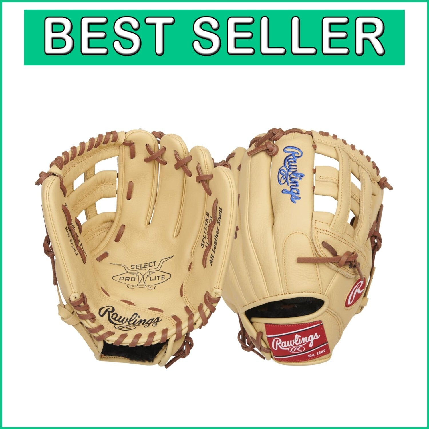 Youth Pro Taper Fit 11.5" Baseball Glove by Kris Bryant - Shock Reduction Design