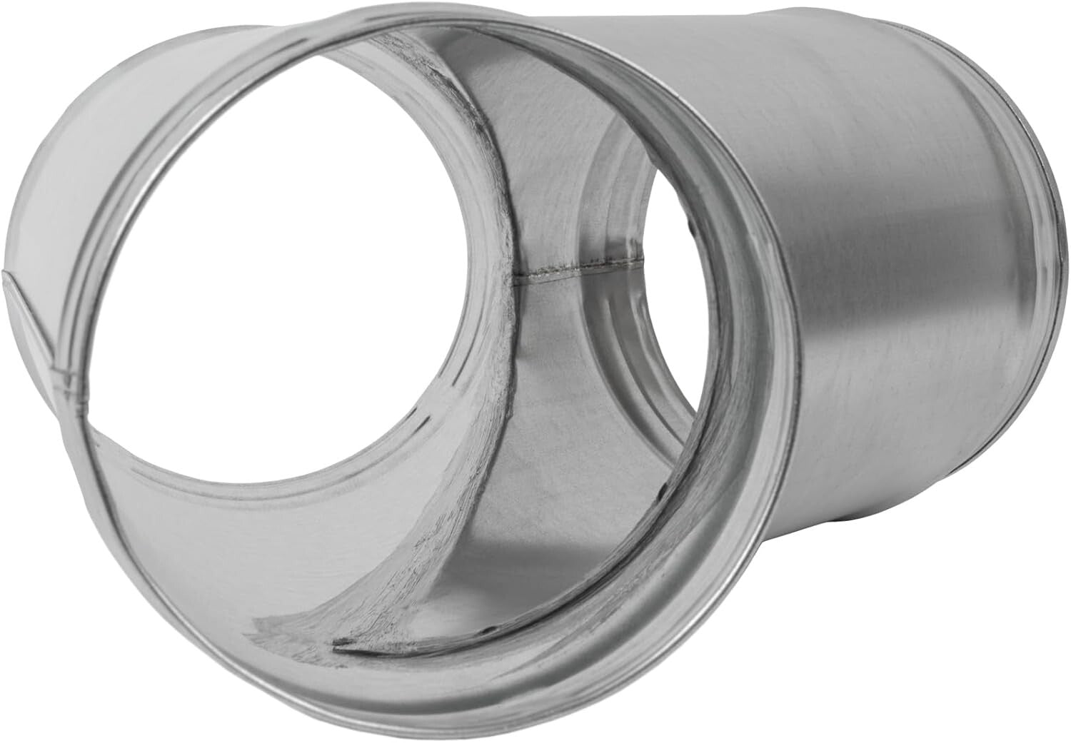 6'' Duct Splitter Adapter - 45° Wye Connector for Efficient Ventilation