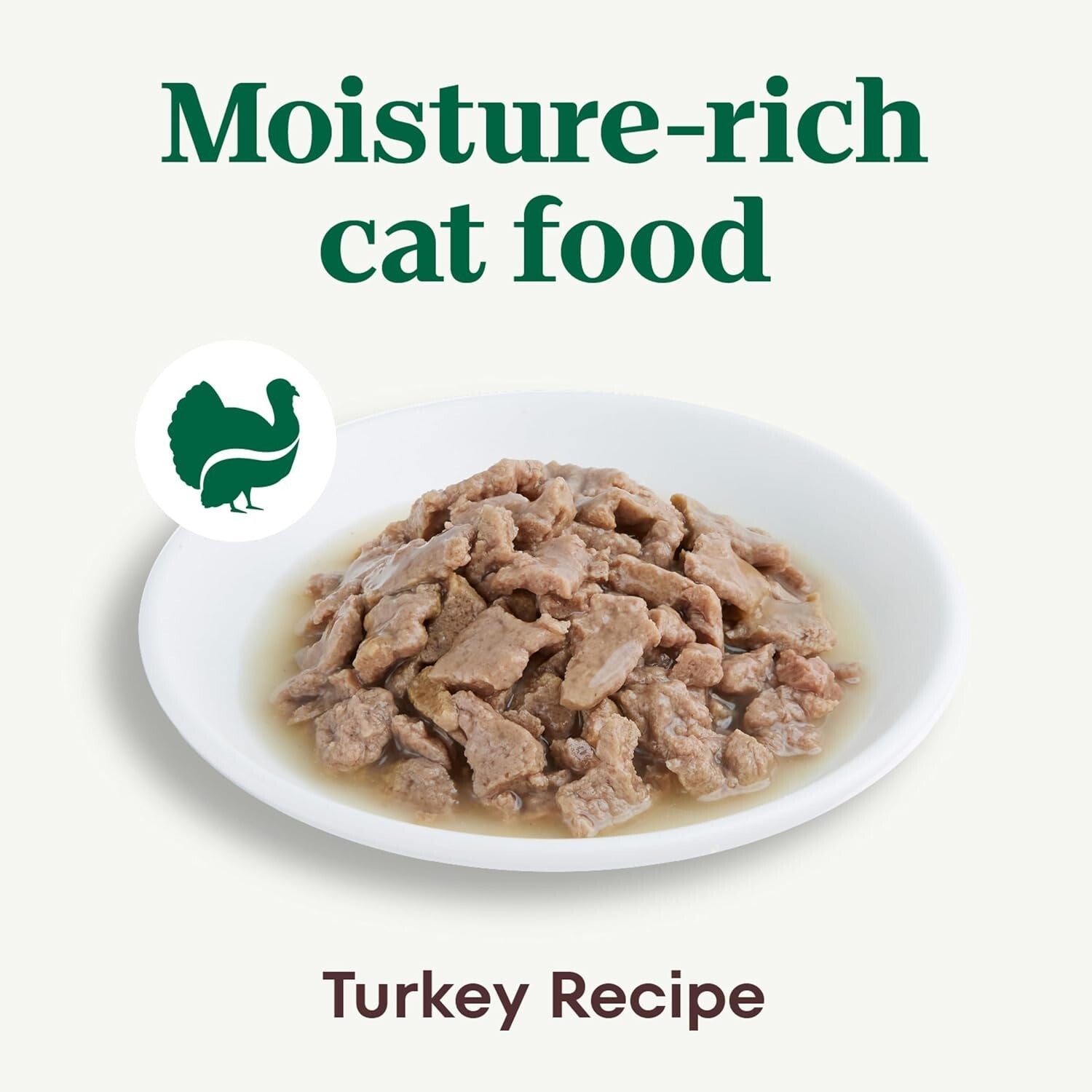 Nutro Grain-Free Turkey Wet Cat Food in Perfect Portions - 48 Servings Total