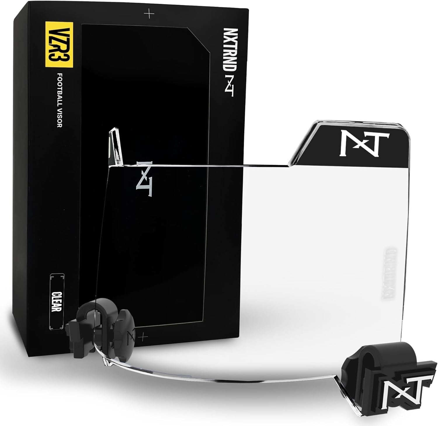 Lightweight Anti-Fog Football Visor for Adult & Youth Helmets - Tool-Free Setup