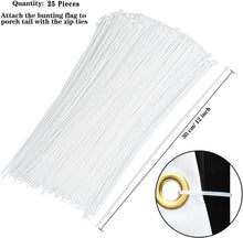 Load image into Gallery viewer, Durable Polyester American Fan Flag - Patriotic Half Banner for Indoors/Outdoors
