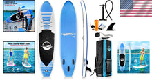 Load image into Gallery viewer, Lightweight 126'' Paddle Board with Complete SUP Accessories - 350 lbs Capacity