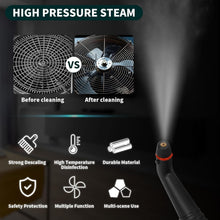 Load image into Gallery viewer, Rolling Canister Steam Cleaner: Fast Heating &amp; 21 Tools for Total Home Cleanup