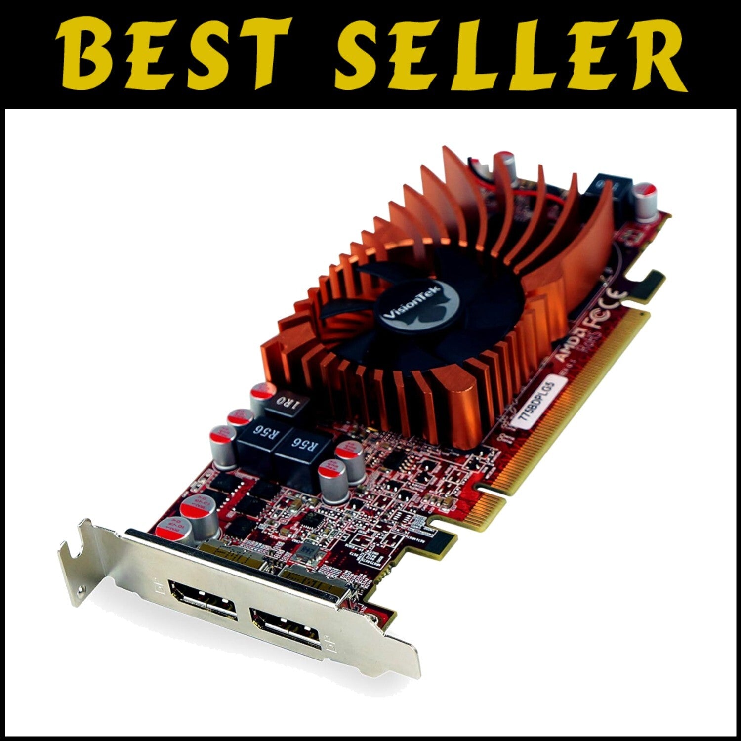 Power Your Displays with AMD Radeon HD 7750 2GB GDDR5 - Plug-and-Play Design