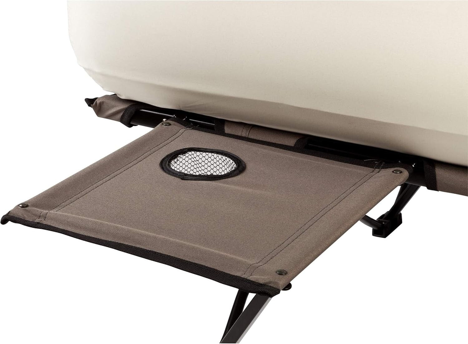 Durable Camping Cot & Inflatable Queen Mattress with Pump for Stress-Free Sleep