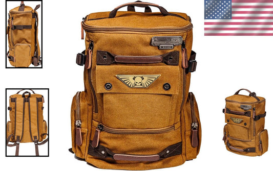 Astra Militarum Death Korps Warhammer 40K Backpack - Durable & Spacious