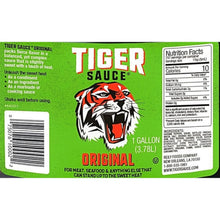 Load image into Gallery viewer, Versatile 1 Gallon Tiger Sauce Original – Perfect for Barbecues &amp; Dips