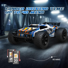 Load image into Gallery viewer, All-Terrain 4WD RC Car with LED Lights - 1:10 Scale, Perfect for Kids &amp; Adults