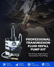 Load image into Gallery viewer, Durable 3L Transmission Fluid Transfer Pump with Storage Belt &amp; 12 ATF Adapters