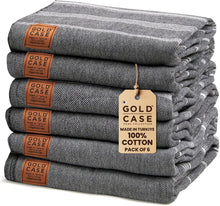 Load image into Gallery viewer, Lightweight Discover of Comfort - 6 Quick-Dry Turkish Beach Towels 70 x 38''